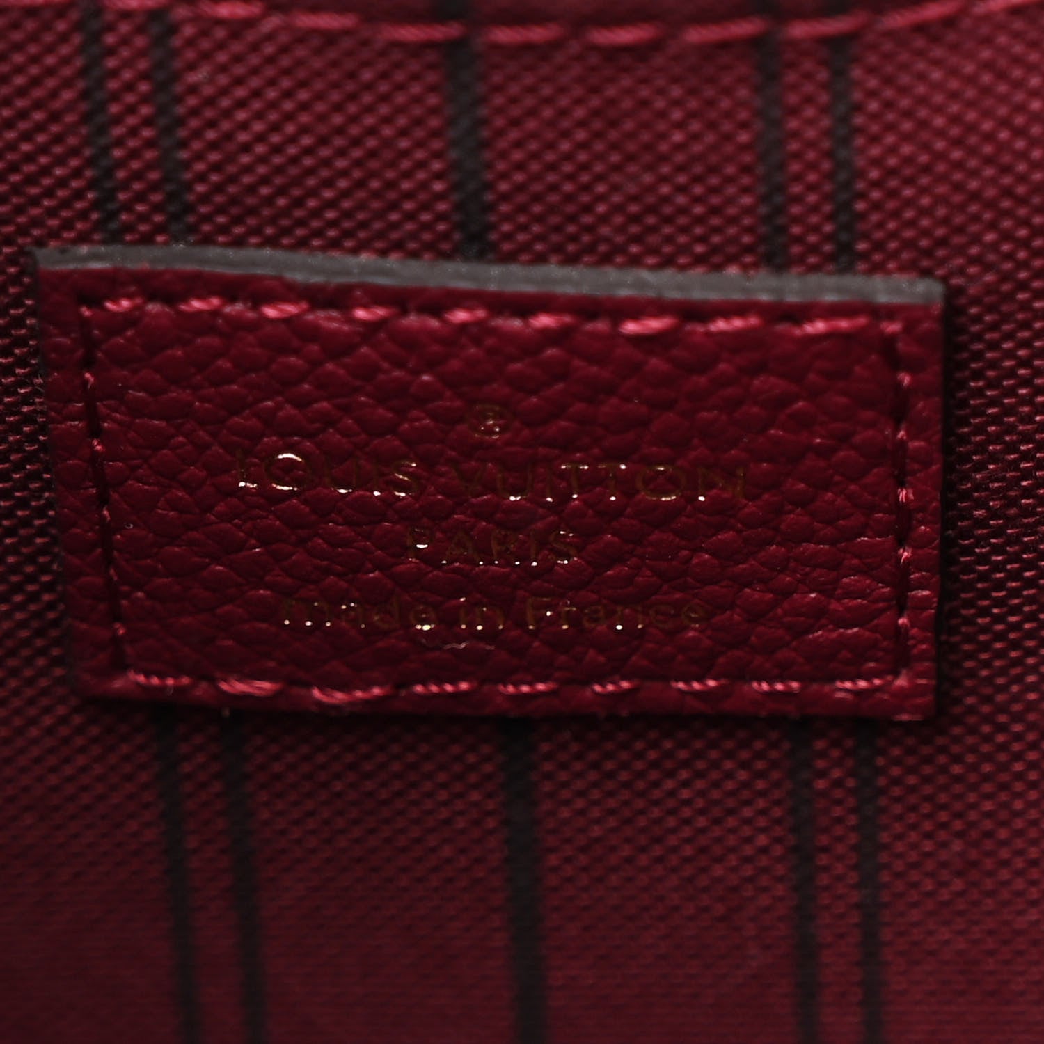 Louis Vuitton Empreinte Mazarine MM Raisin 6 of 10