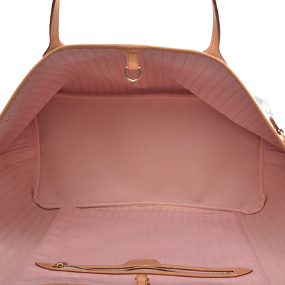 Louis Vuitton Damier Azur Neo Neverfull GM Rose Ballerine 5 of 8