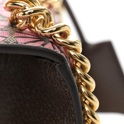 Gucci GG Supreme Monogram Bengal Small Padlock Shoulder Bag Beige Pink 11 of 11