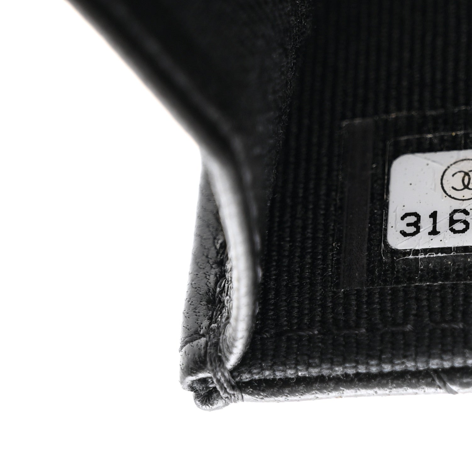 Chanel Lambskin Quilted CC Hook Card Holder Black 8 of 8