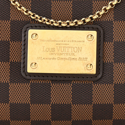 Louis Vuitton LOUIS VUITTON Damier Ebene Eva Clutch 8 of 10