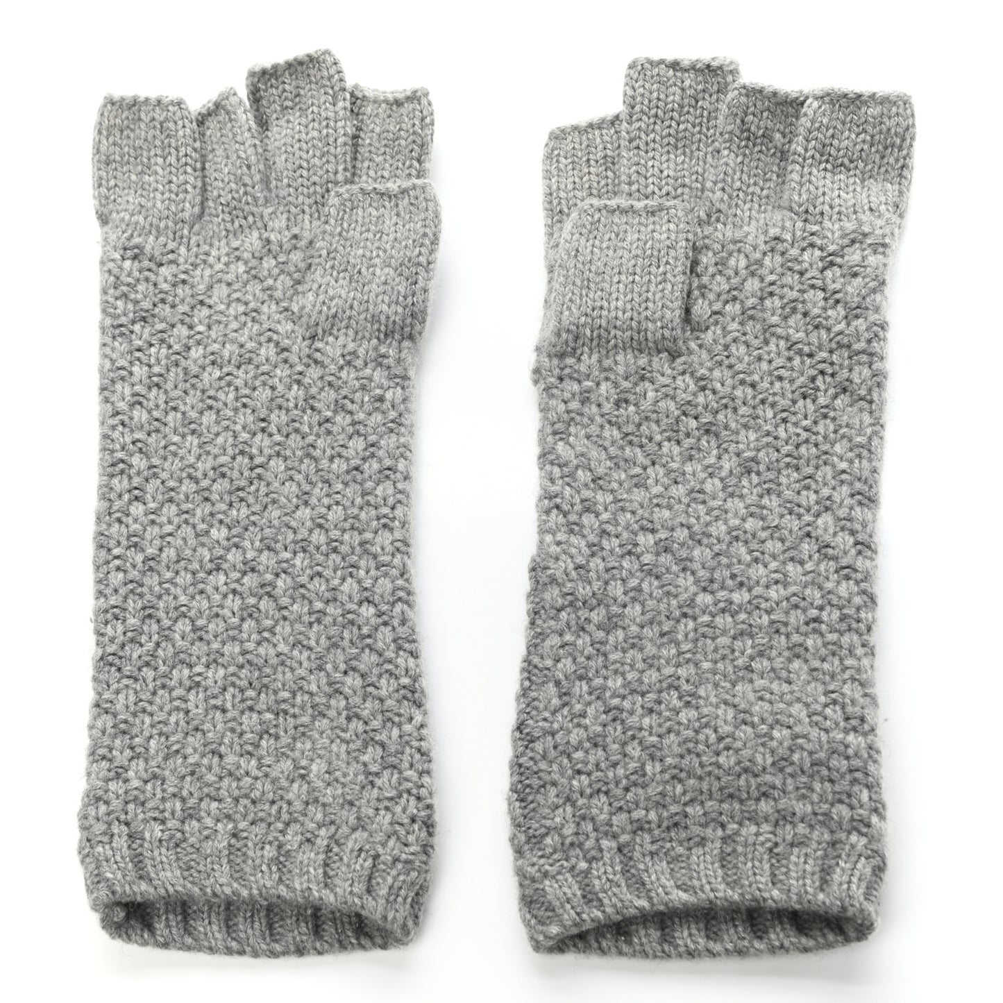 Cashmere CC Fingerless Gloves Grey
