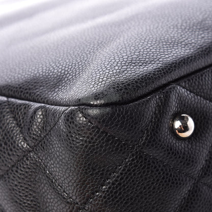 Chanel Soft Caviar Large Timeless CC Shopping Tote Black 12 of 12