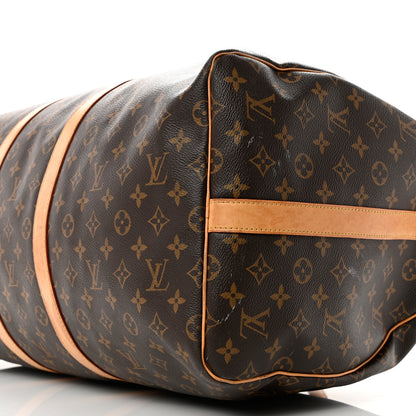 Louis Vuitton Monogram Keepall Bandouliere 55 5 of 12