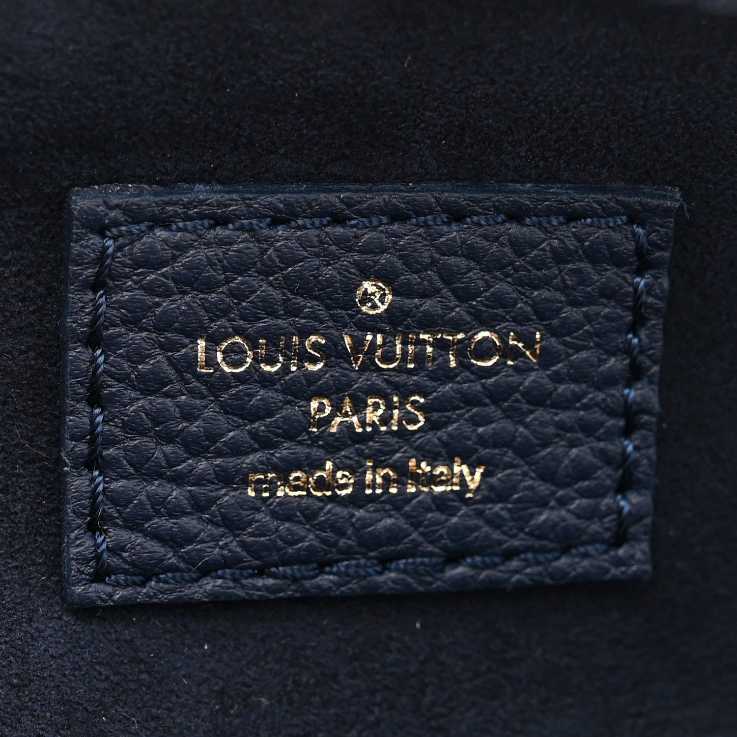Louis Vuitton Empreinte Monogram Giant Mini By The Pool Bumbag Blue Beige 6 of 10
