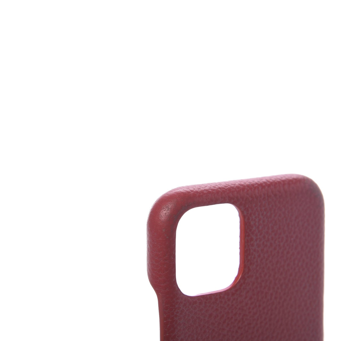 Calfskin Monogram iPhone 11 Pro Bumper Scarlet