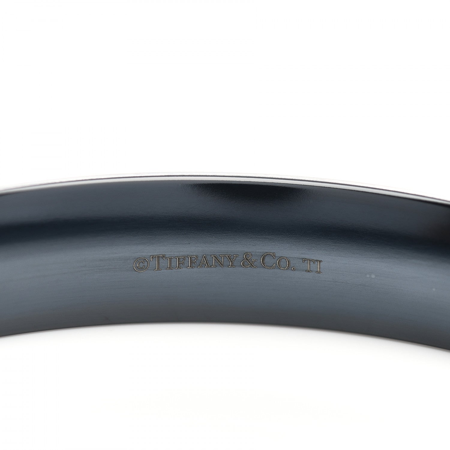 Tiffany Titanium 1837 Bangle Bracelet 4 of 4
