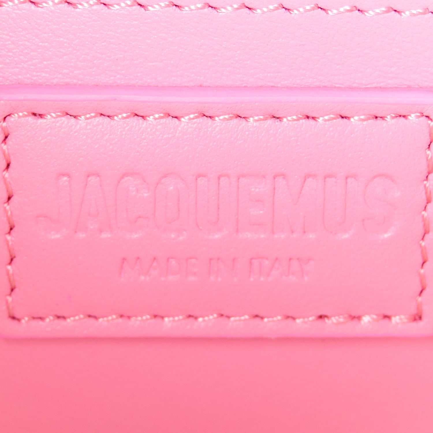 Jacquemus Smooth Calfskin Le Bambinou Pink 6 of 10