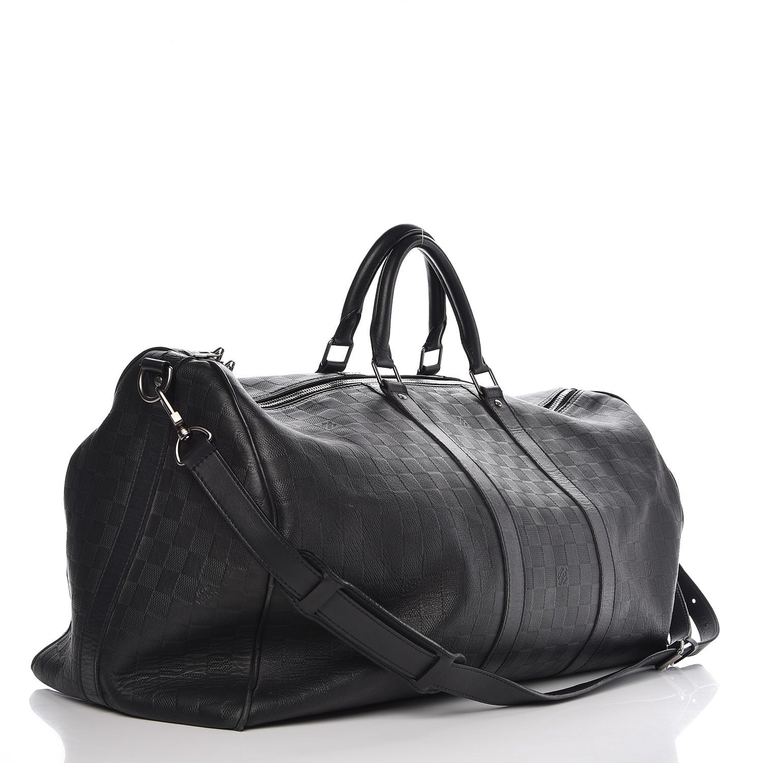 Louis Vuitton Damier Infini Keepall Bandouliere 55 Onyx 4 of 17