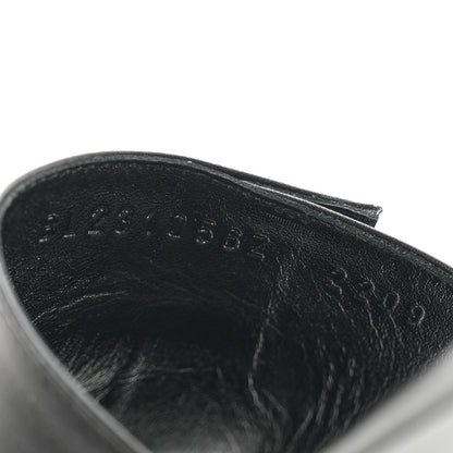 Hermes Calfskin Giulia Sandals 35.5 Black 8 of 10