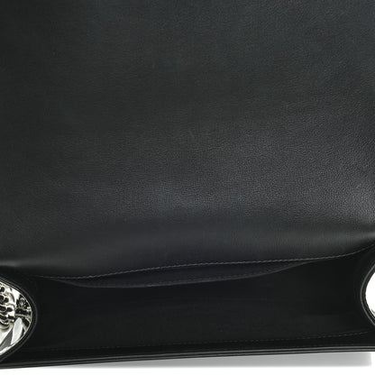 Chanel Patent Calfskin Quilted Medium Plexiglass Boy Flap Black 5 of 7