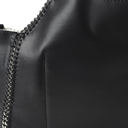 Stella McCartney Eco Alter Nappa Shearling Leopard Print Falabella Reversible Tote Black 16 of 16