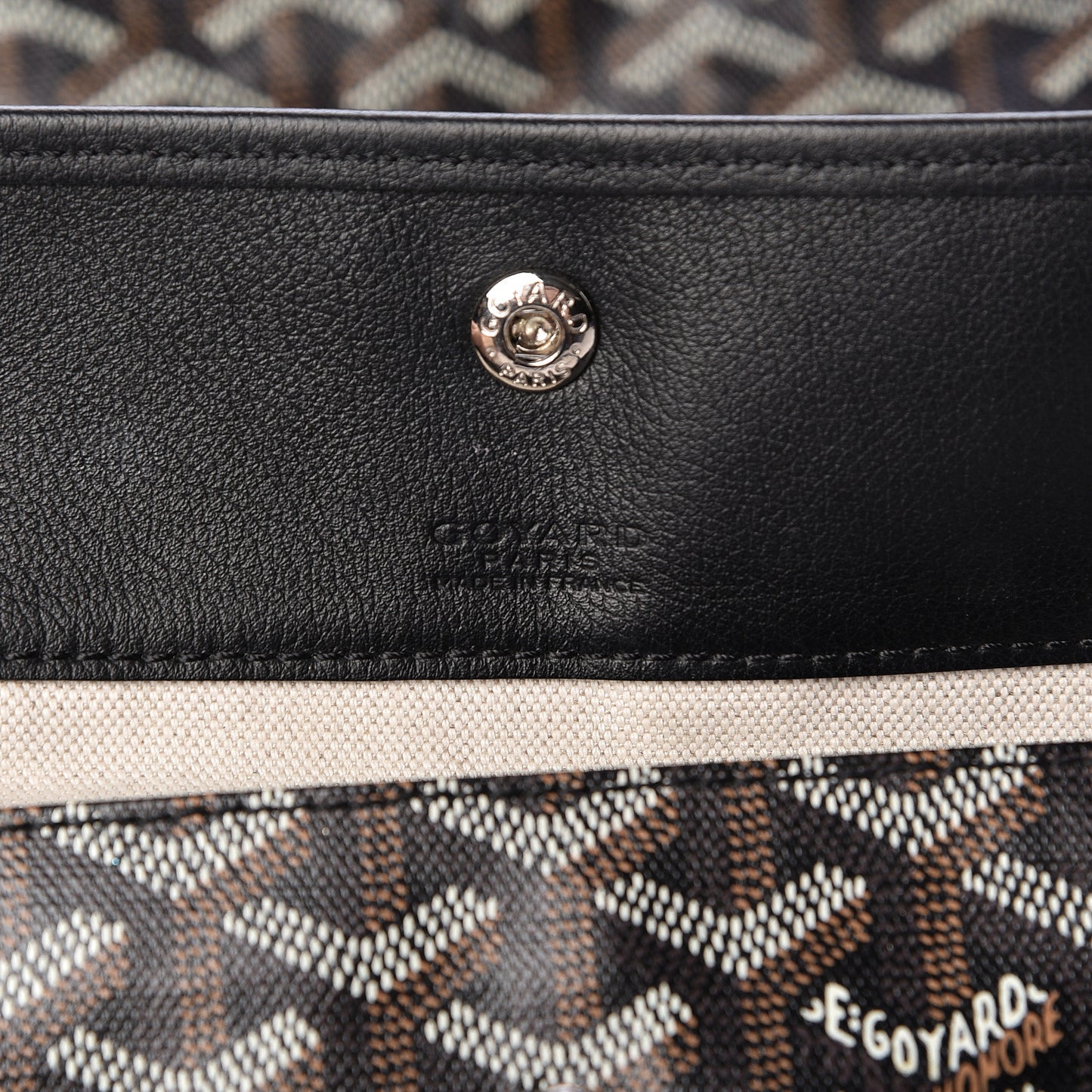 Goyardine Saint Louis GM Black