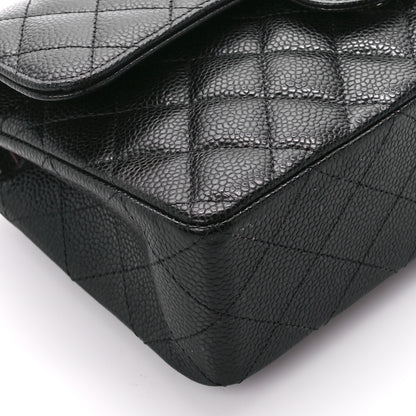 Chanel Caviar Quilted Small Double Flap Black 10 of 11