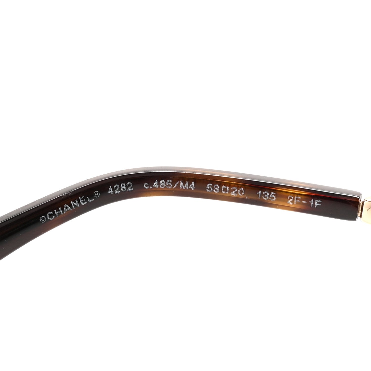 Chanel Metal Pantos Sunglasses 4282 Gold Pink 5 of 8
