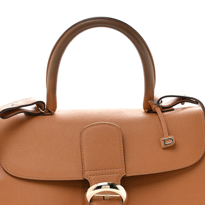 Delvaux Grained Calfskin MM Brillant Satchel Natural 8 of 15