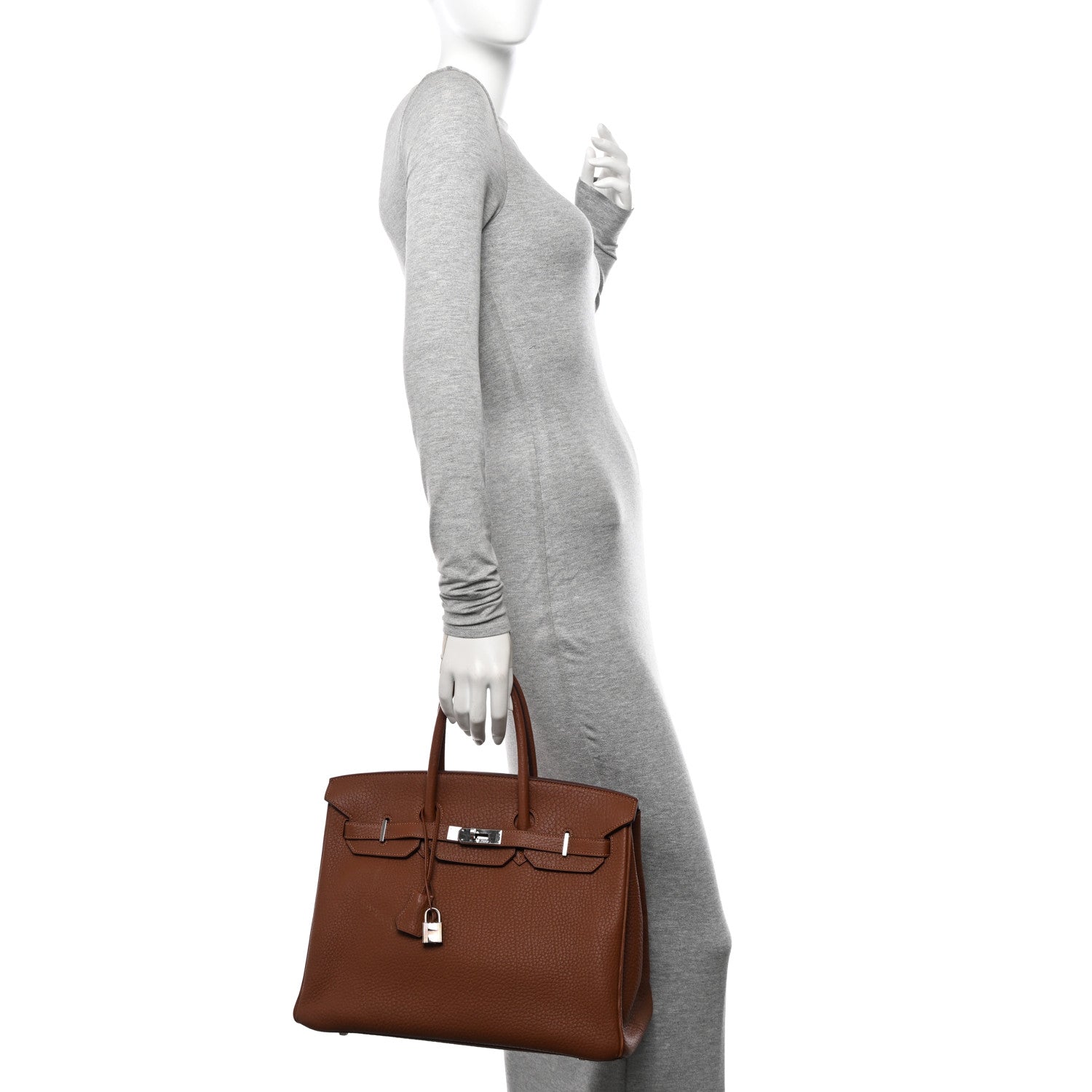 Hermes Fjord Birkin 35 Marron D'Inde 2 of 12
