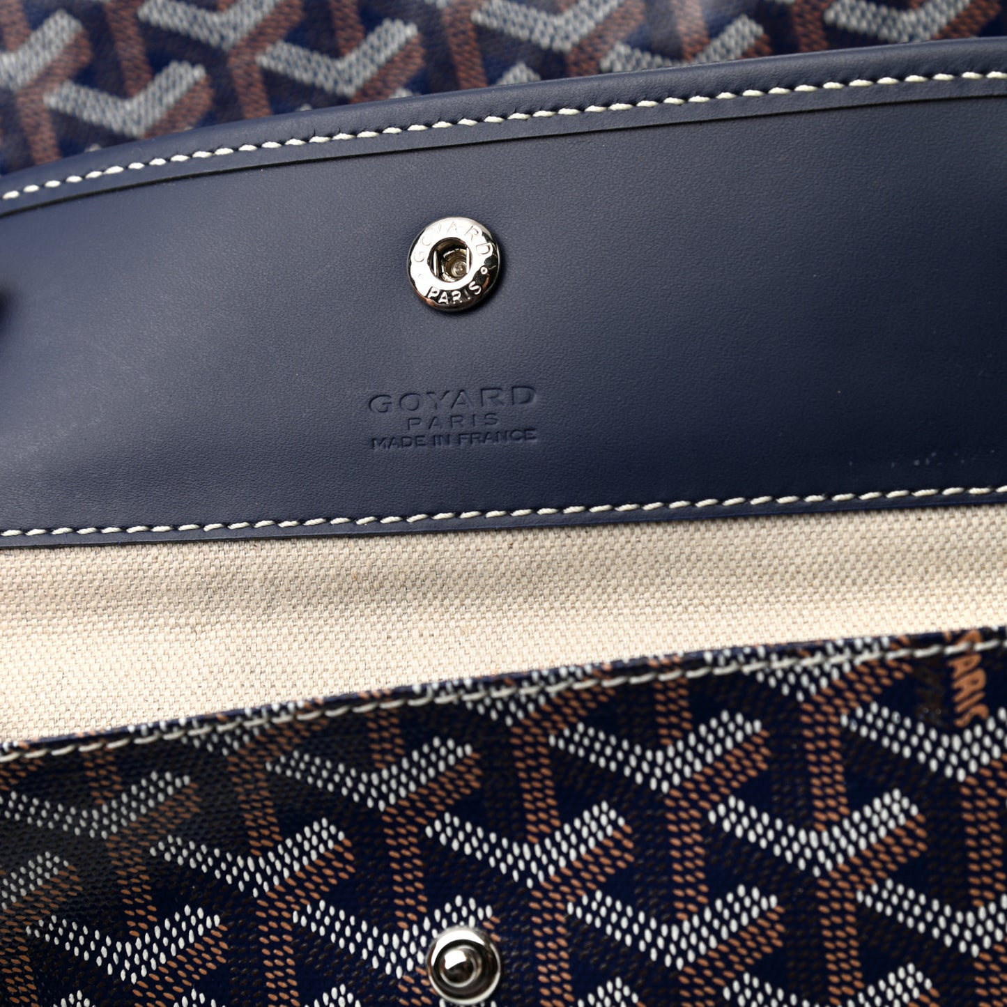 Goyardine Saint Louis GM Navy