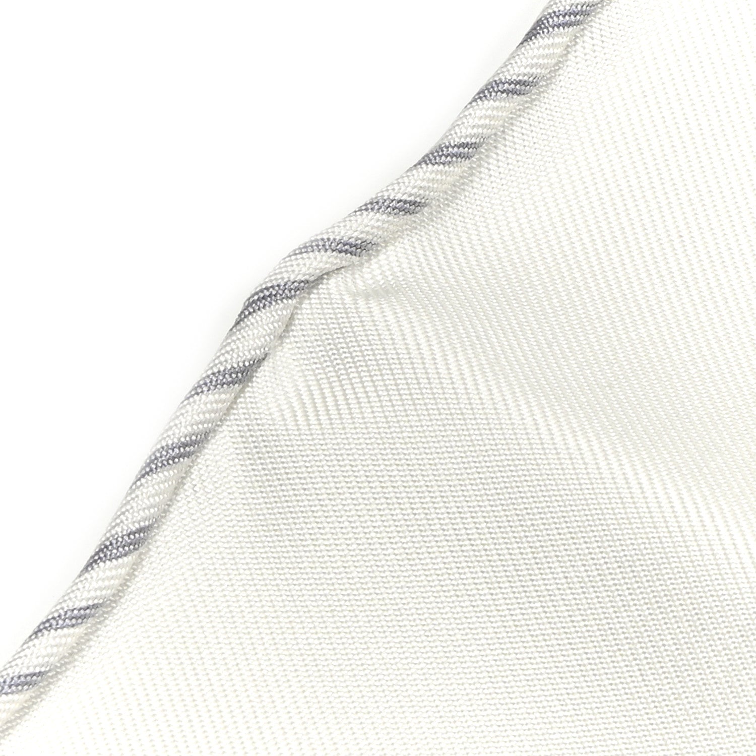 Hermes Silk Sur Mon Nuage Scarf 90 White Gris Perle Multicolore 5 of 5