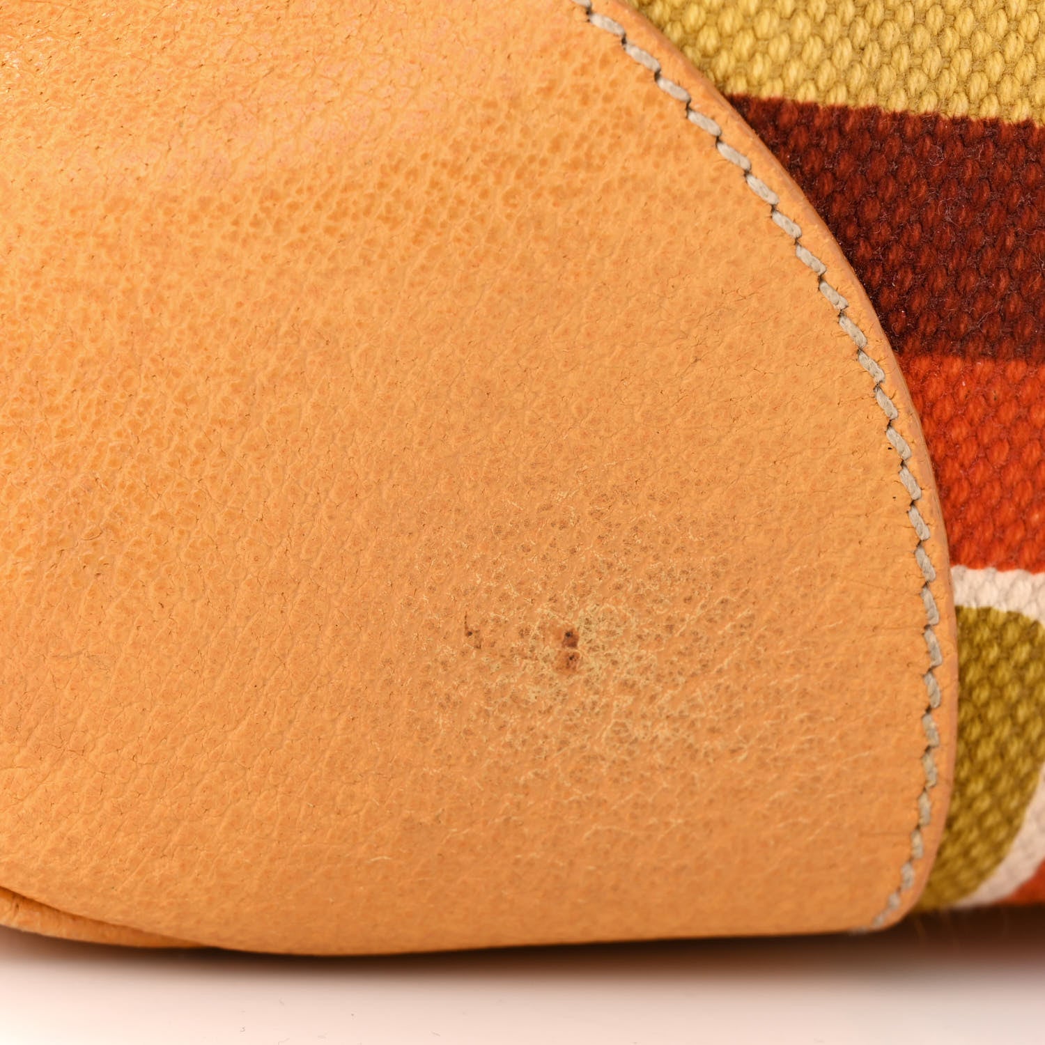 Prada Canvas Canapa St. Soho Bowler Bag Soleil 15 of 18