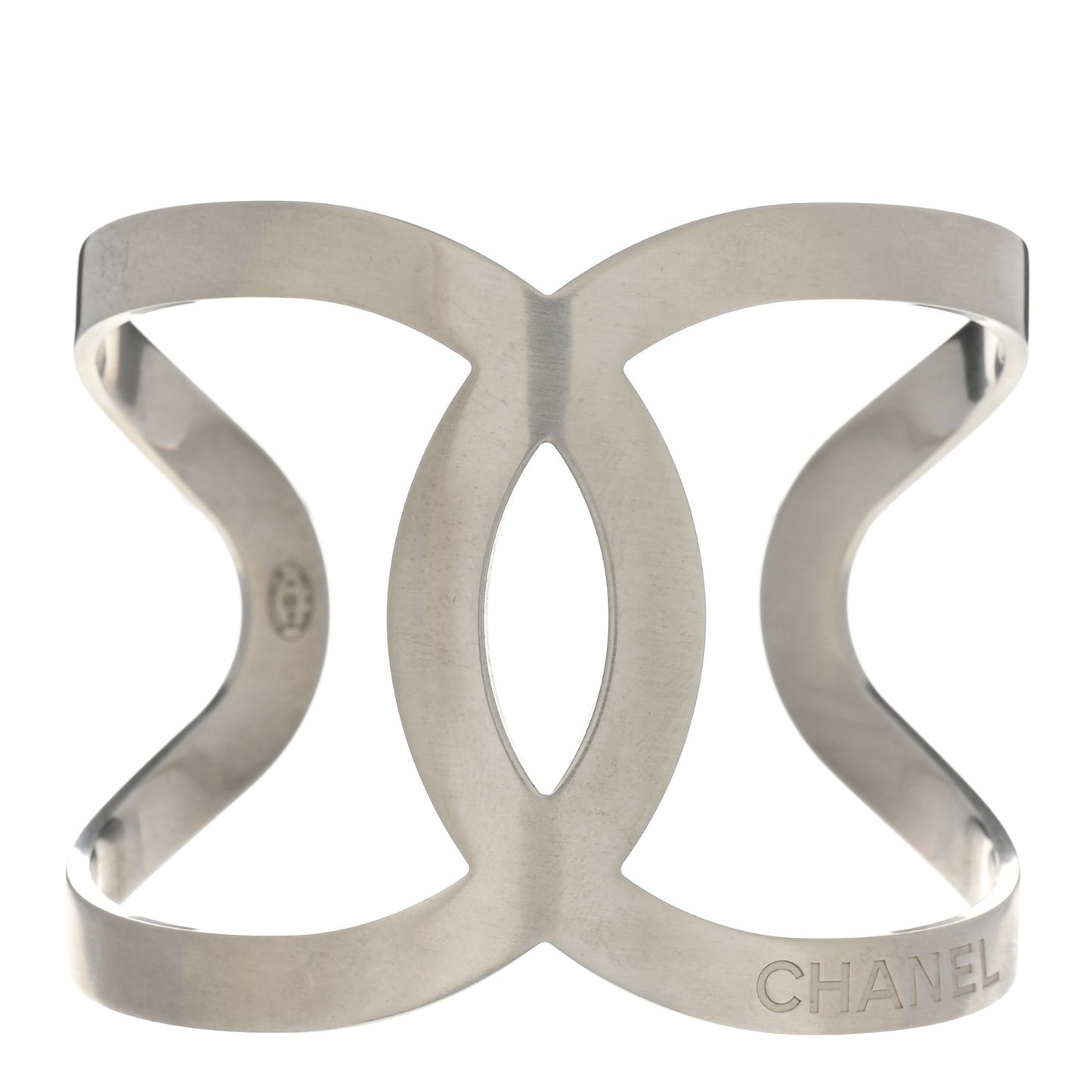 Metal CC Cuff Silver