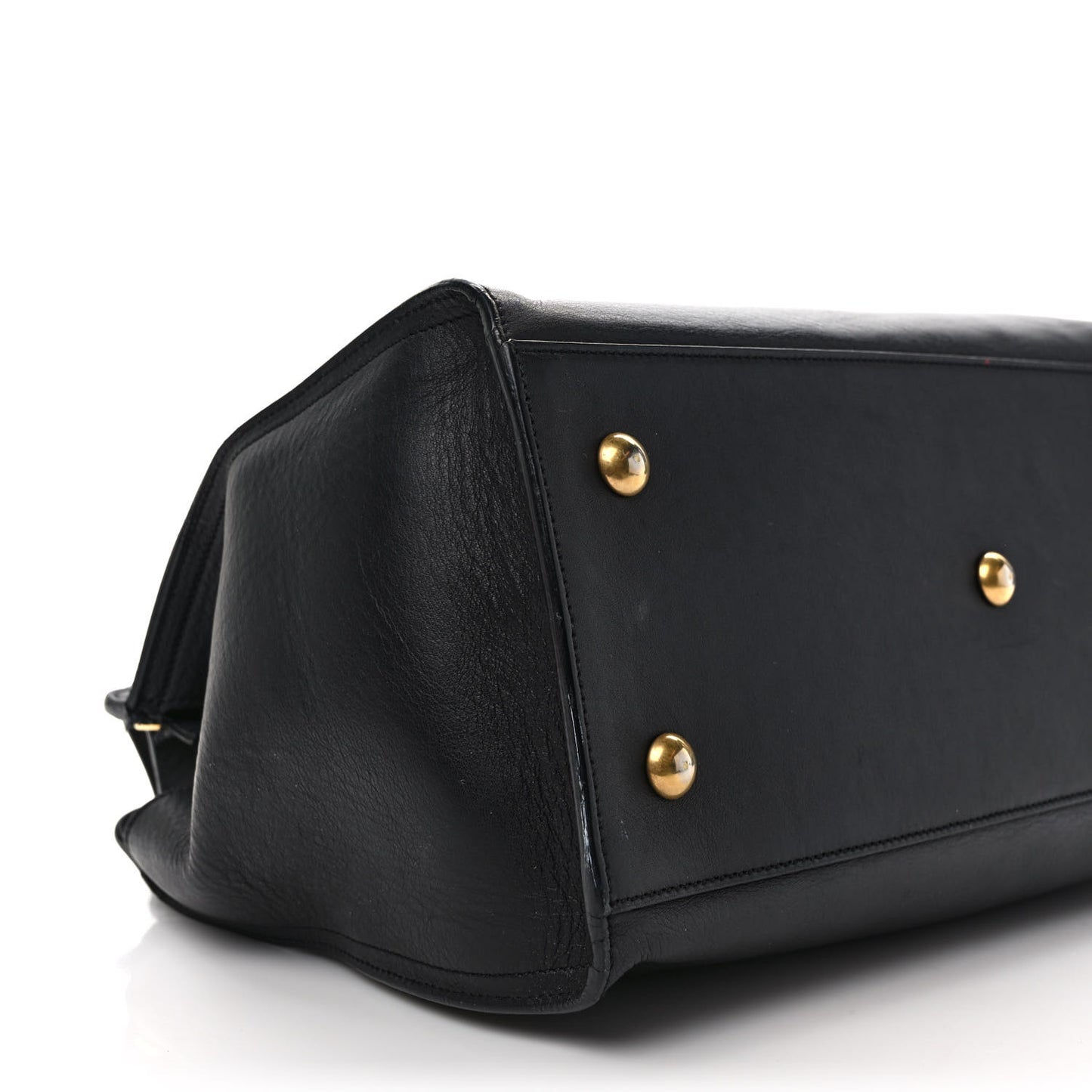Calfskin Small Classic Y Cabas Black