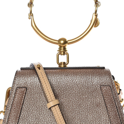 Chloe Metallic Calfskin Small Nile Bracelet Bag Gold 9 of 9