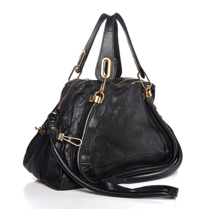 Chloe Calfskin Medium Paraty Black 3 of 9