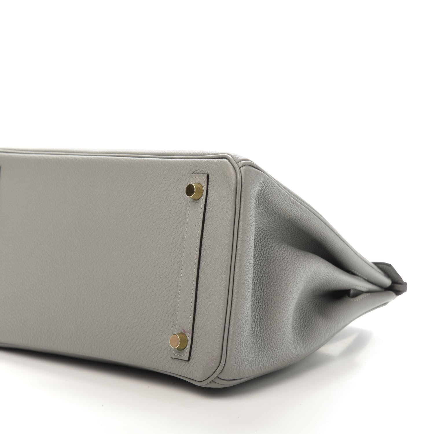 Hermes Togo Birkin 30 Gris Mouette 7 of 11