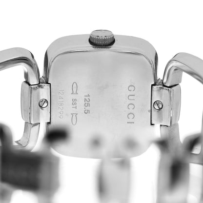 Gucci Stainless Steel 24mm G-Gucci Square Quartz Watch Brown 4 of 4