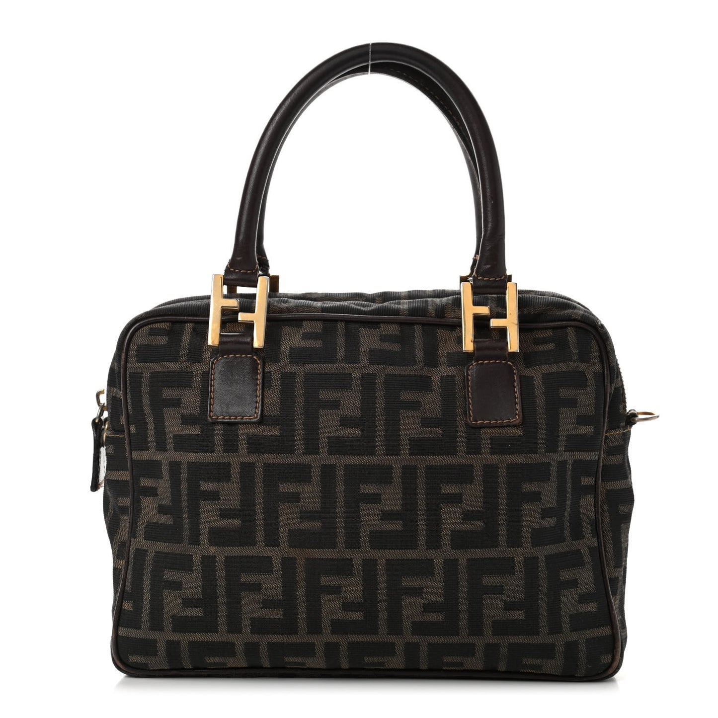 Zucca Top Handle Tote Tobacco