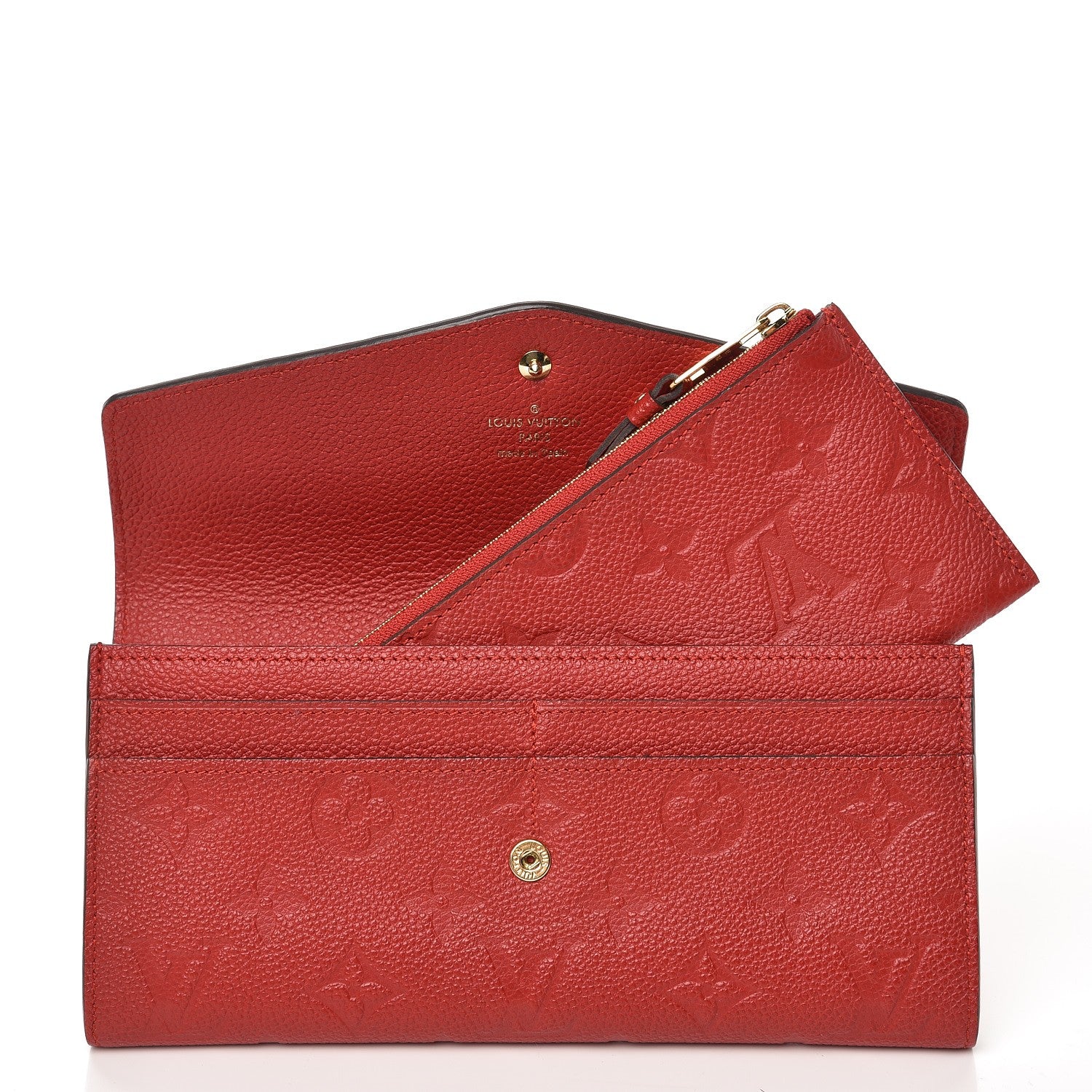 Louis Vuitton Empreinte Curieuse Wallet Cherry 7 of 7