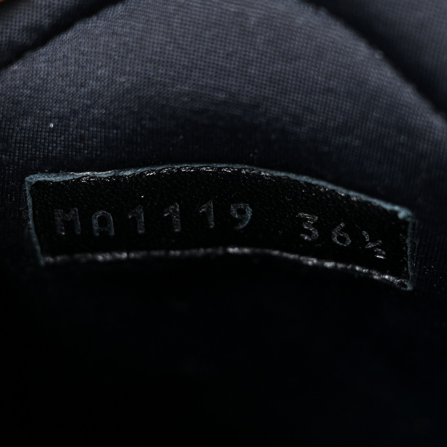 Louis Vuitton Calfskin Monogram Beaubourg Open Back Platform Derby Shoes 36.5 Black 9 of 9