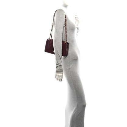 Chanel Sheepskin Quilted Vintage Mademoiselle Flap Burgundy 2 of 11