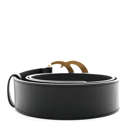 Gucci Calfskin Double G 40mm Belt 85 34 Black 2 of 6