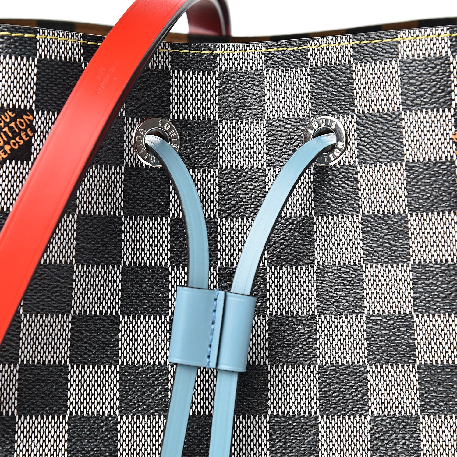 Louis Vuitton Damier Neonoe Black White 8 of 10