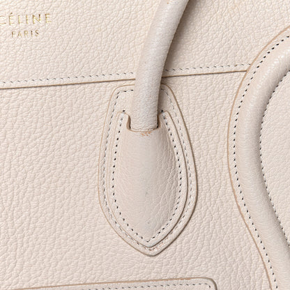 Celine Goatskin Micro Luggage White 9 of 22