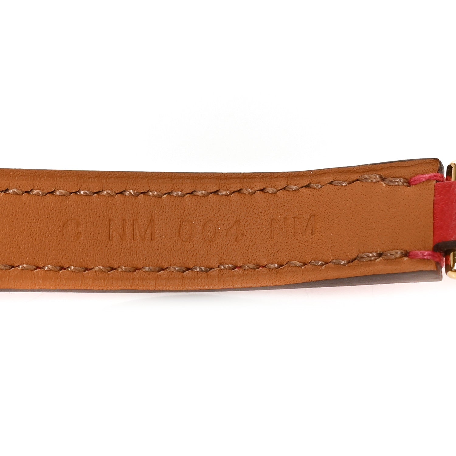 Hermes Swift Rivale Double Tour Bracelet T3 Rouge Casaque 5 of 5