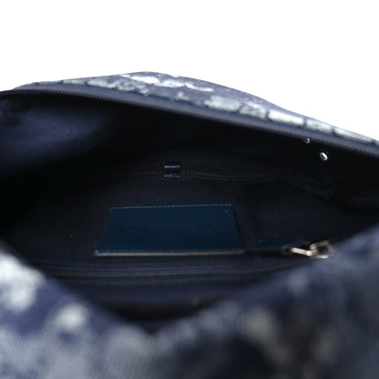 Gucci Denim Monogram Web Belt Bag Blue Multicolor 5 of 10