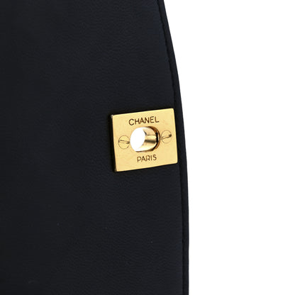 Chanel Lambskin Quilted Medium Single Flap Black 6 of 11