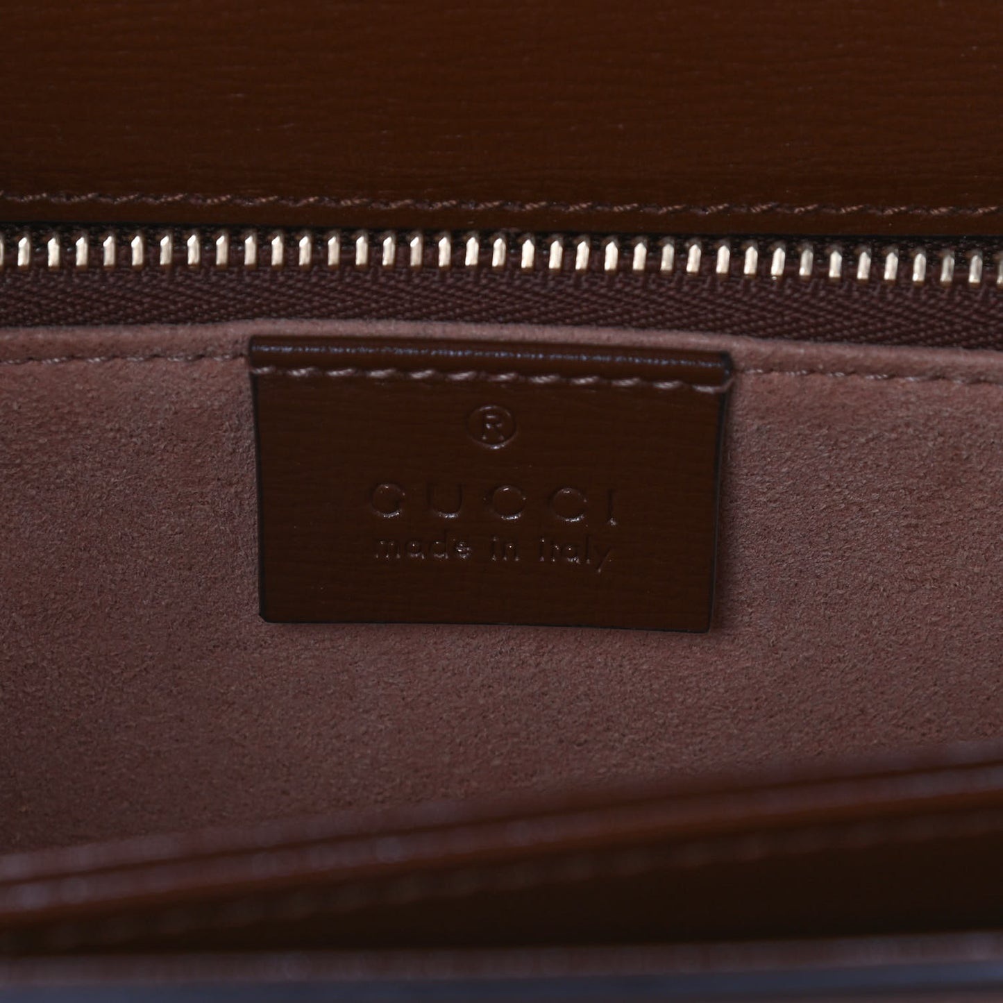 GG Supreme Monogram Horsebit 1955 Shoulder Bag Beige Brown Sugar