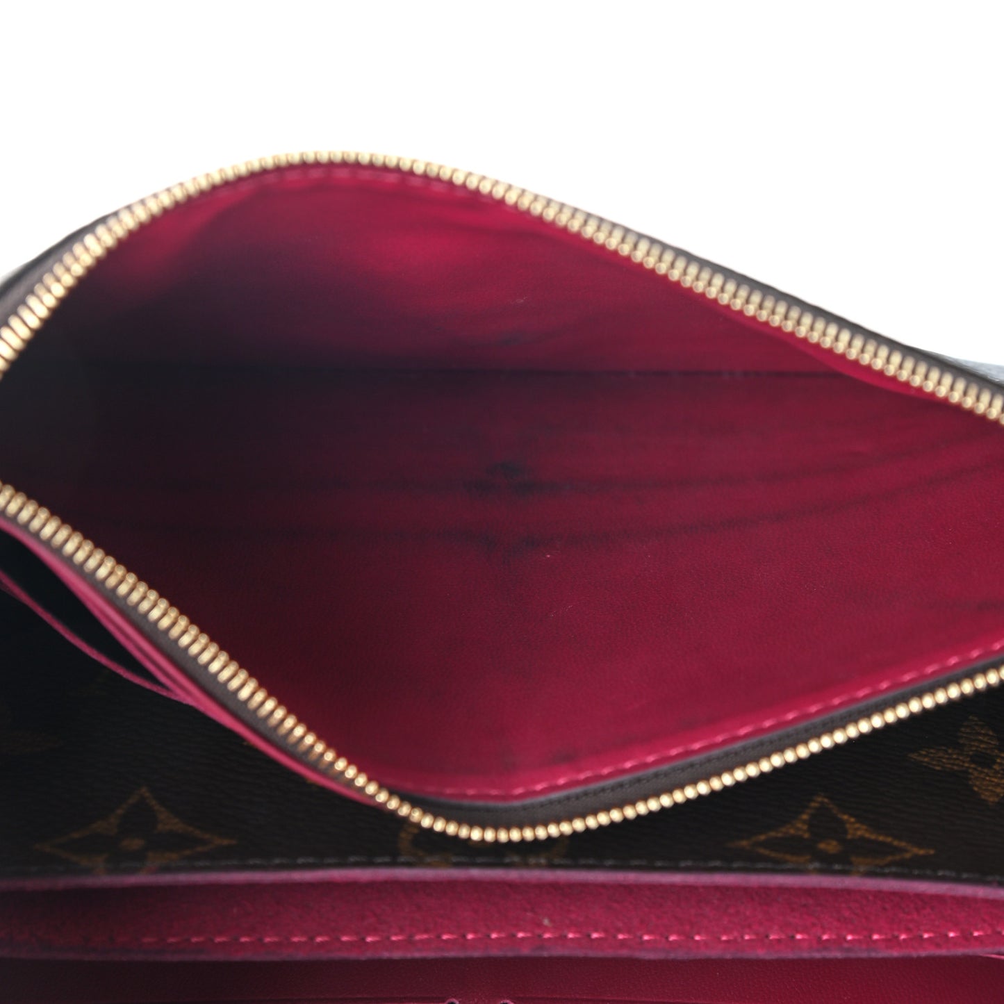 Monogram Flore Wallet Fuchsia