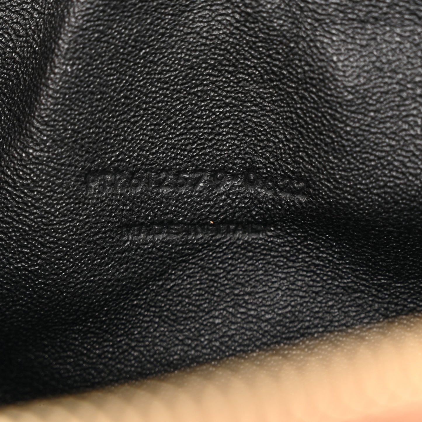 Grain De Poudre Matelasse Monogram Mini Lou Camera Bag Dark Natural