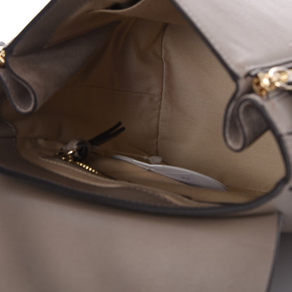 Chloe Suede Calfskin Small Faye Backpack Motty Grey 5 of 7
