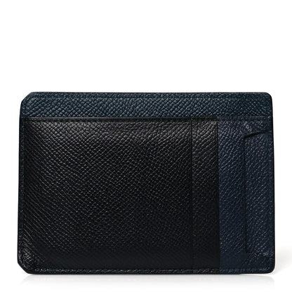 Hermes Epsom Colorblock City 8CC Card Holder Black 1 of 7