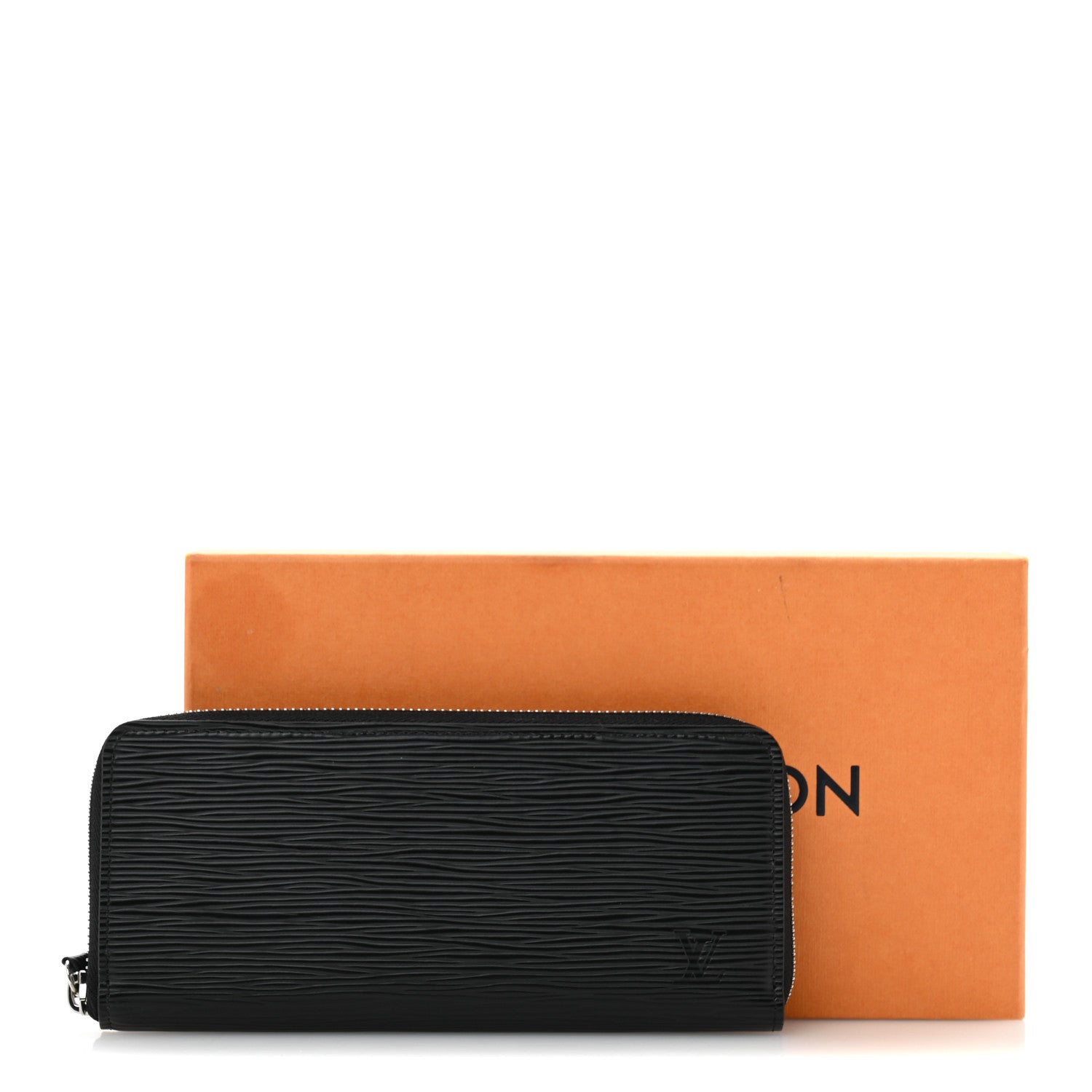 Louis Vuitton Epi Clemence Wallet Black 8 of 8