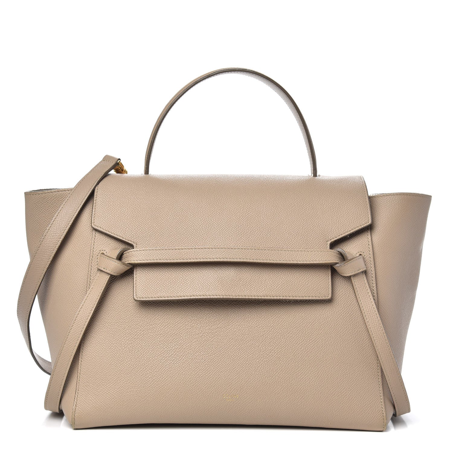 Celine Grained Calfskin Mini Belt Bag Light Taupe 1 of 14