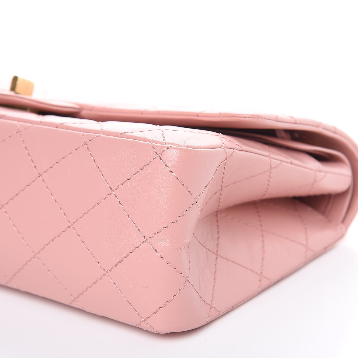 Chanel Aged Calfskin Quilted 2.55 Reissue 226 Flap Pink 9 of 11