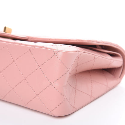 Chanel Aged Calfskin Quilted 2.55 Reissue 226 Flap Pink 9 of 11
