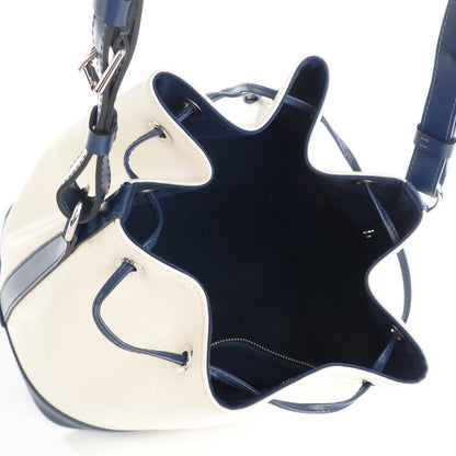 Louis Vuitton Epi Petit Bi-Color Noe Ivory Indigo 7 of 7